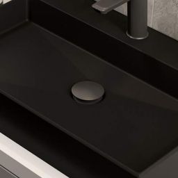 Deante Click-Clack korek do umywalki click-clack titanium NHCD10U