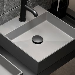 Deante Click-Clack korek do umywalki click-clack czarny mat NHCN10U