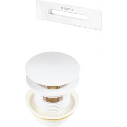 Deante korek do wanny biały KYY_A10B