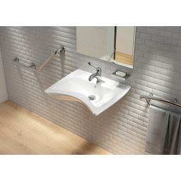 Deante Click-Clack korek do umywalki click-clack z przelewem chrom połysk NHC010B