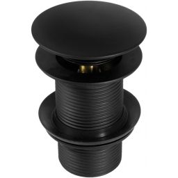 Deante Click-Clack korek do umywalki click-clack bez przelewu czarny mat NHCB10A