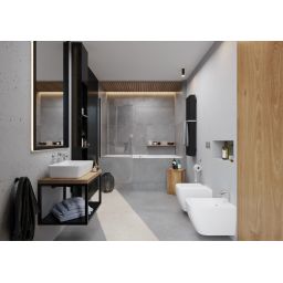 Deante syfon do umywalki butelkowy czarny NHC_B31K