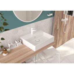 Deante Click-Clack korek do umywalki biały/chrom NHCC10U