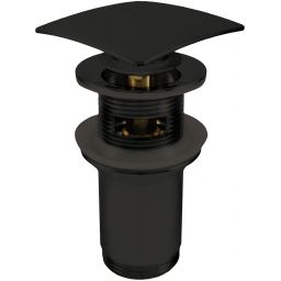 Deante Click-Clack korek do umywalki click-clack czarny mat NHCN11U