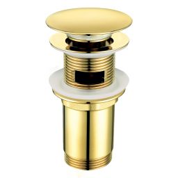 Deante Click-Clack korek do umywalki click-clack złoty NHCZ10U