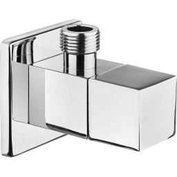 Deante zawór kątowy kwadratowy chrom VFAB62S