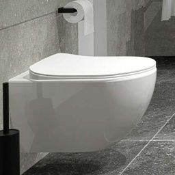 Deante Peonia deska sedesowa wolnoopadająca Slim biała CDE6SOZ