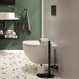 Deante Peonia zestaw stelaż z miską, deską i przyciskiem CDEN6ZPW