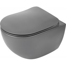 Deante Peonia miska WC z deską wolnoopadającą wisząca bez kołnierza CDEDDZPW