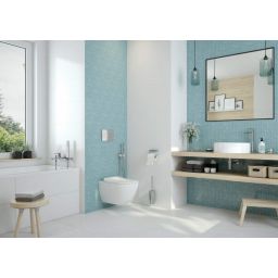 Deante Peonia zestaw stelaż z miską, deską i przyciskiem CDES6ZPW