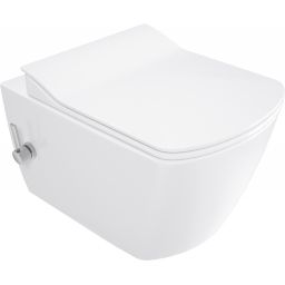 Deante Blur miska WC wisząca bez kołnierza biały połysk CDZ6WPW