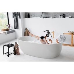 Deante Alpinia wanna wolnostojąca 170x80 cm owalna biała KDU_017W