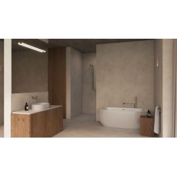 Deante Alpinia wanna wolnostojąca 170x80 cm owalna biała KDU_017W