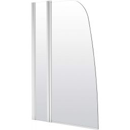 Deante Alpinia parawan nawannowy 115 cm 2-częściowy chrom połysk/szkło przezroczyste KGA_073P