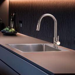 Deante Olfato zlewozmywak stalowy 50,5x45 cm stal ZPO_010A