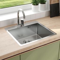 Deante Olfato zlewozmywak stalowy 55x50,5 cm stal ZPO_010B