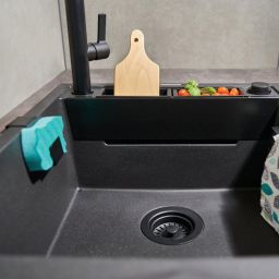 Deante Magnetic zlewozmywak granitowy 82x50 cm biały ZRM_A113