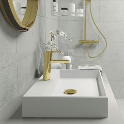 Deante Correo umywalka 60x40 cm prostokątna nablatowa biała CQR_AU6S