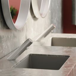 Deante Correo umywalka 50x35 cm prostokątna wpuszczana-podblatowa antracyt CQR_TU5U
