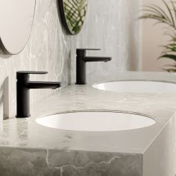 Deante Alpinia umywalka 38 cm podblatowa okrągła biała CGA6U3U