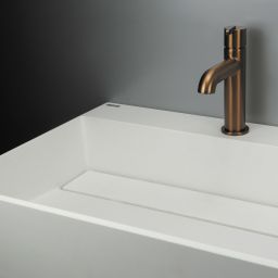 Deante Correo umywalka 60x40 cm prostokątna nablatowa biała CQR_AU6M