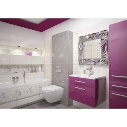 Deante Floks umywalka 60x45 cm wpuszczana prostokątna biała CDI6U6M