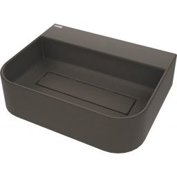 Deante Arnika umywalka 50,5x40,5 cm nablatowa antracyt CQA_TU5S