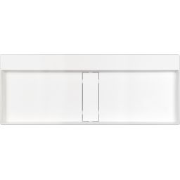 Deante Blur umywalka 100x40 cm prostokątna nablatowa biała CQB_AU1S