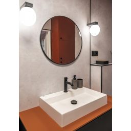 Deante Correo umywalka 60x40 cm prostokątna nablatowa biała CQR_AU6S