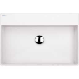 Deante Correo umywalka 60x40 cm prostokątna nablatowa biała CQR_AU6S