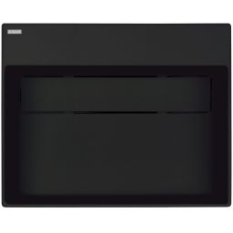 Deante Correo umywalka 50x40 cm prostokątna nablatowa czarna CQR_NU5M