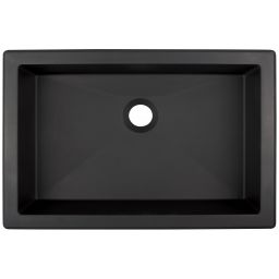 Deante Correo umywalka 50x35 cm prostokątna wpuszczana-podblatowa czarna CQR_NU5U