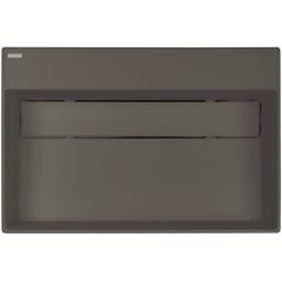 Deante Correo umywalka 60x40 cm prostokątna nablatowa antracyt CQR_TU6M