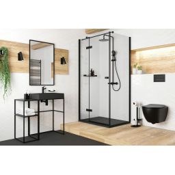 Deante Correo umywalka 60x40 cm prostokątna nablatowa antracyt CQR_TU6S