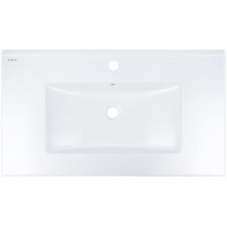 Deante Tubo umywalka 81,5x47 cm prostokątna meblowa biała CTU_648M