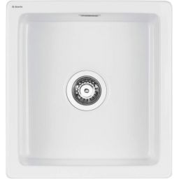 Deante Sabor zlewozmywak ceramiczny 47,8x45 cm biały ZCB_6103