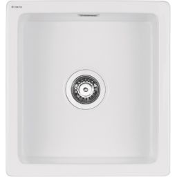 Deante Sabor zlewozmywak ceramiczny 47,8x45 cm biały ZCBA103