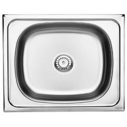 Deante Techno zlewozmywak stalowy 50x40 cm satyna ZEU010A