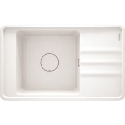 Deante Momi zlewozmywak granitowy 82x50 cm biały ZKM_A11B