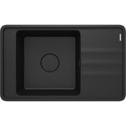 Deante Momi zlewozmywak granitowy 82x50 cm szary/grafitowy/onyx ZKM_G11B