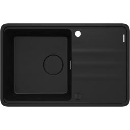 Deante Momi zlewozmywak granitowy 78x50 cm czarny ZKM_N113