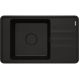 Deante Momi zlewozmywak granitowy 82x50 cm czarny ZKM_N11B