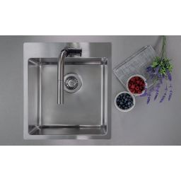 Deante Olfato zlewozmywak stalowy 50,5x45 cm stal ZPO_010A
