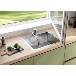 Deante Olfato zlewozmywak stalowy 55x50,5 cm stal ZPO_010B