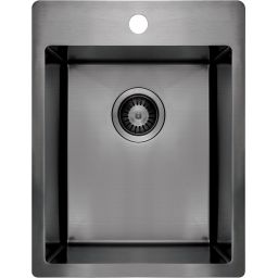 Deante Olfato zlewozmywak stalowy 50,5x39 cm titanium ZPO_D10E