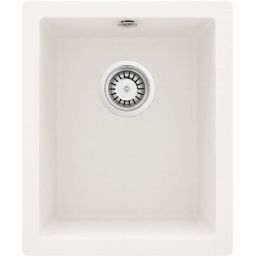 Deante Corda zlewozmywak granitowy 40x32 cm biały ZQA_A10B