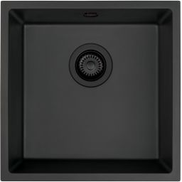 Deante Corda zlewozmywak granitowy 40x40 cm grafitowy mat ZQA_G10A