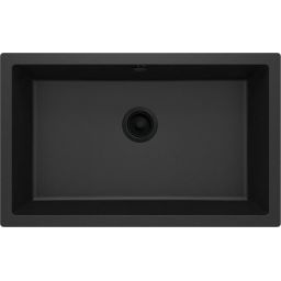 Deante Corda zlewozmywak granitowy 73x43 cm grafitowy mat ZQA_G10D