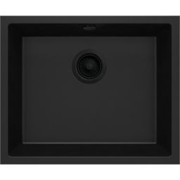 Deante Corda zlewozmywak granitowy 54x44 cm czarny ZQA_N10C