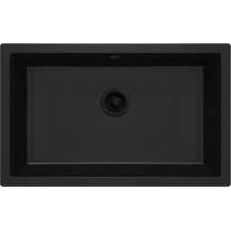 Deante Corda zlewozmywak granitowy 73x43 cm czarny ZQA_N10D